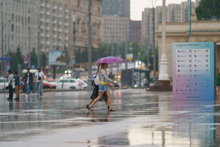 Атмосферный фронт прервёт период жары