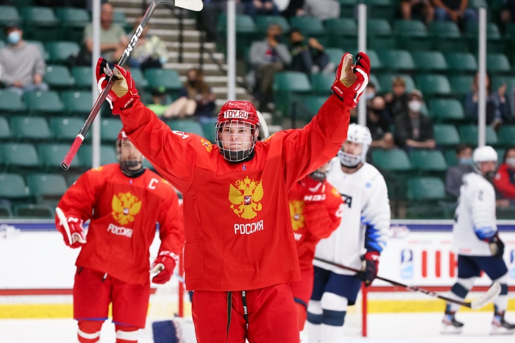 Сборная России U18 – сборная США U18 – 7:6 ОТ