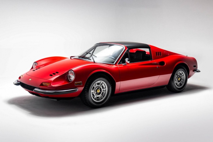 Ferrari Dino 246 GTS 1972 года выпуска