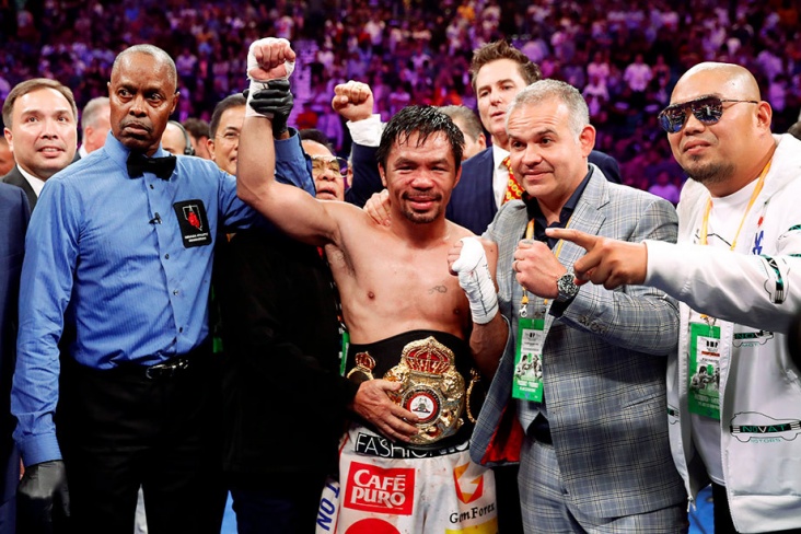 Мэнни Пакьяо завоевал титул суперчемпиона мира WBA