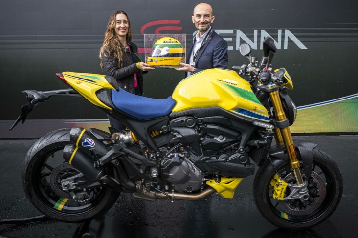 Презентация Ducati Monster Senna