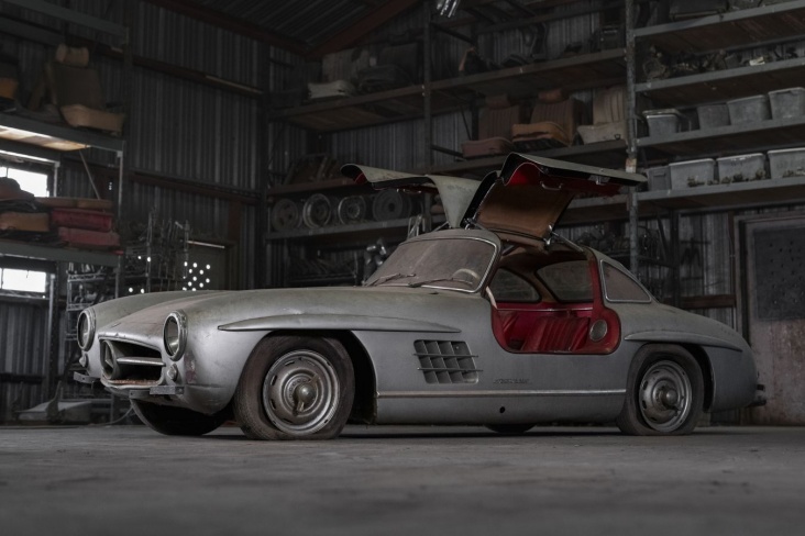 Mercedes-Benz 300 SL Alloy Gullwing 1956 года