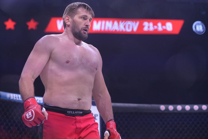 Виталий Минаков — первый русский чемпион Bellator