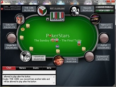 Sunday Million, 14th of March