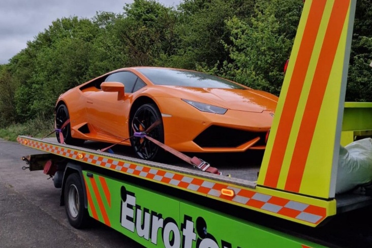 Конфискованный Lamborghini Huracan