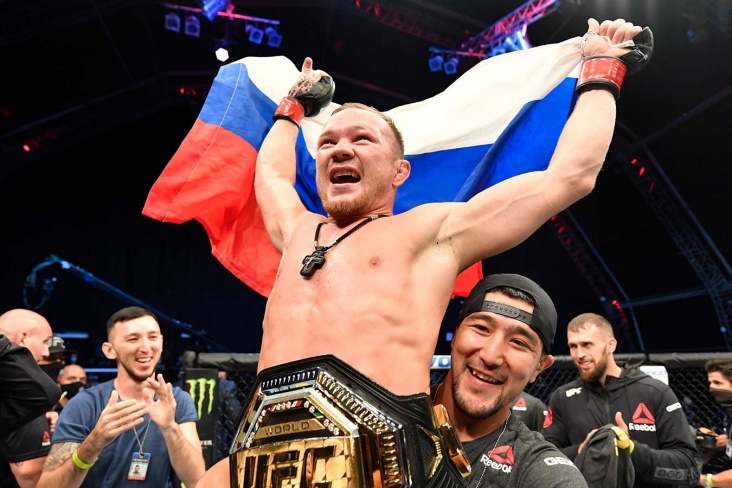 Чемпион UFC Пётр Ян